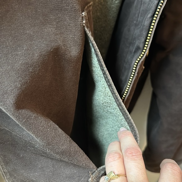 Vintage Carhartt Jacket C52 Dark Brown - Picture 9 of 13